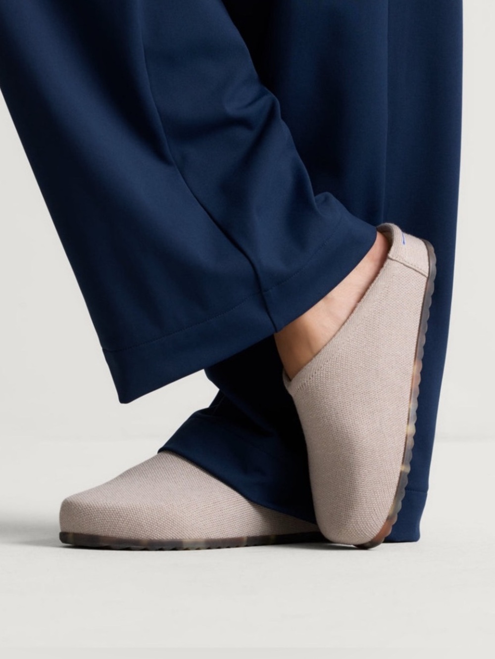 Rothy’s Casual Clog Dove Size 9 Merino Wool